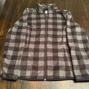 Amazon Essentials Full Zip Fleece Sweater Women’s Size Large NWT